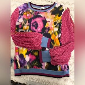 Floral Multicolor Women's Blouse